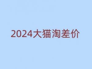 2024版大猫淘差价课程，新手也能学的无货源电商课程-第一资源库